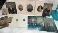(13) 1850-1860's Collection Tintype Portraits