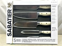 Sabatier Forged German Steel Knife Set ( Set Of 5