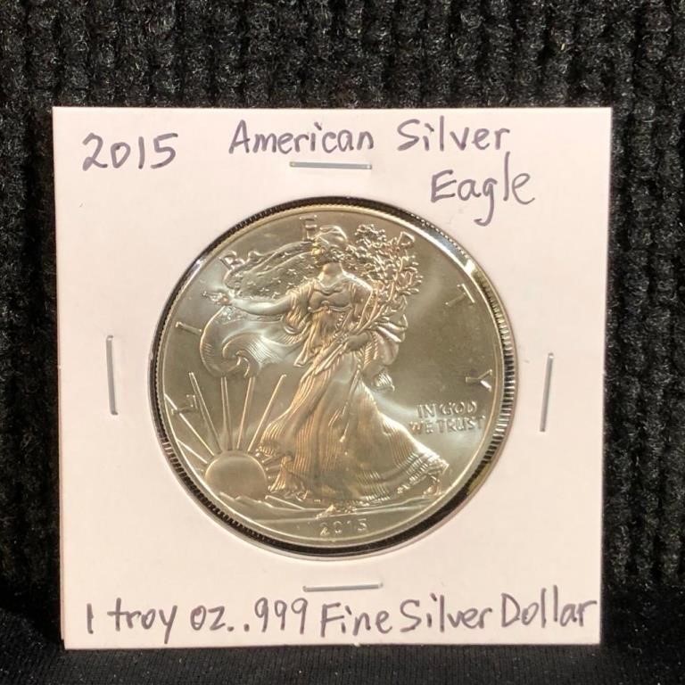 2015 American Eagle Silver Dollar