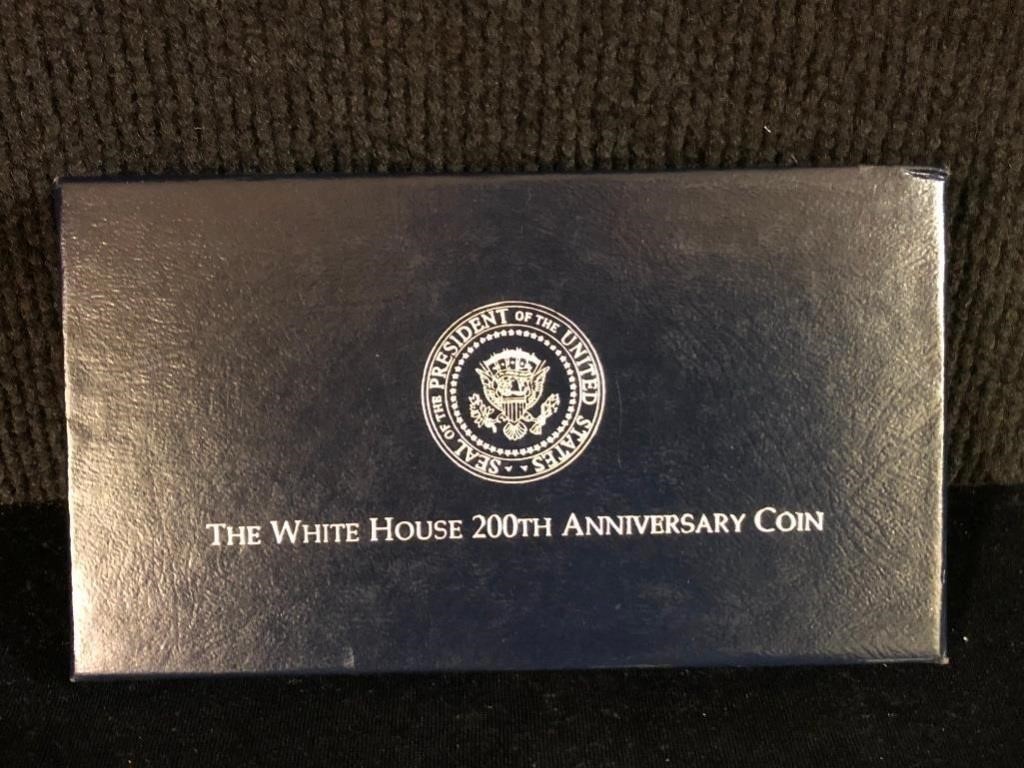 1992 White House 200th Anniversary Silver Dollar