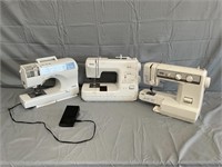 3 Sewing Machines