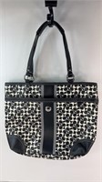 COACH BLACK & WHITE BAG