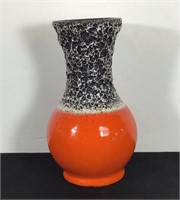 JASBA WEST GERMAN POTTERY VASE FAT LAVA