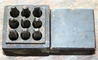 [CH] Metal Number Punch Set