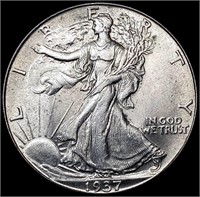 1937 Walking Liberty Half Dollar CHOICE BU