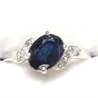 Certified 10K Tanzanite(1.05ct) Ring