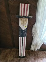 Uncle Sam yard decor