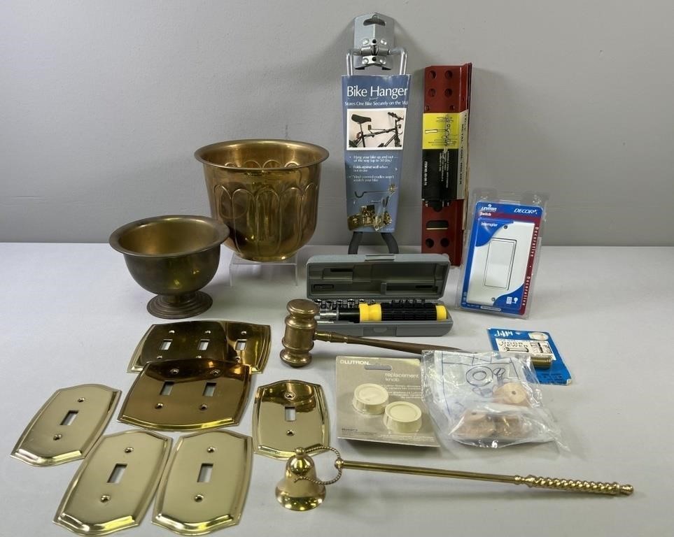 Socket Set;Tool Holders;Bike Hanger;Brass Plates,G