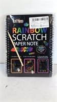 New Rainbow Scratch Paper Note