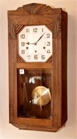 OAK REGULATOR WALL CLOCK