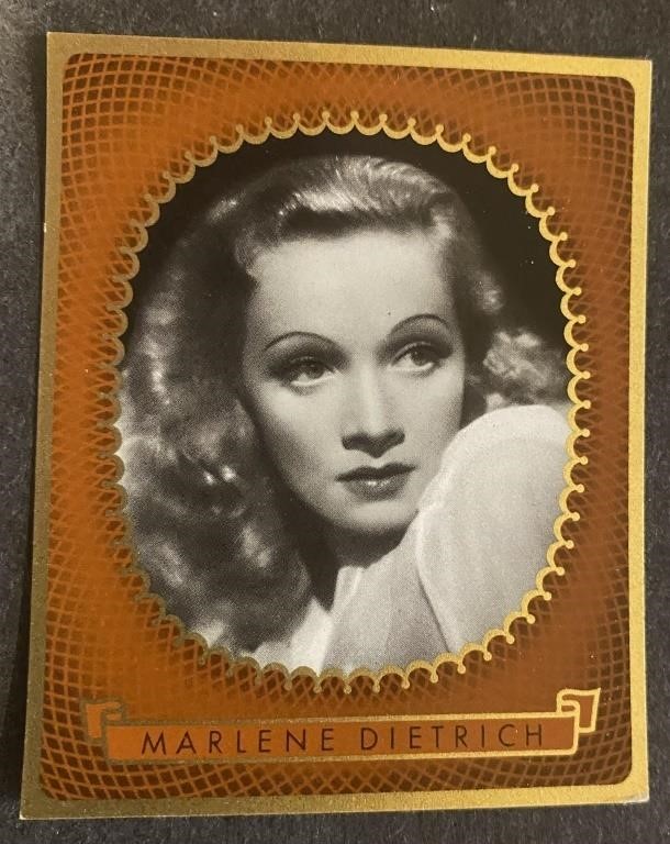 MARLENE DIETRICH: Antique Tobacco Card (1936)