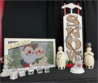 Misc. snowman decor