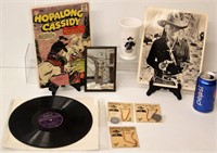 Hopalong Cassidy Collection - Mug, Comic, Record +