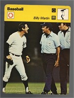 1979 Billy Martin New York Yankees MLB Sportscaste