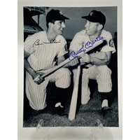 NYY Mickey Mantle & Billy Martin Autograph Photo