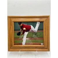 MLB BOSTON RED SOX JON LESTER AUTOGRAPHED PHOTO