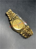 Seiko Water Resis. Gold Toned Wrist Watch (living