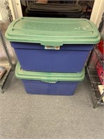 LOT OF 2 STORAGE CONTAINERS