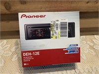 PIONEER DEH-12E CD RECEIVER NIB