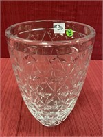 Towle Vase 24% Lead Crystal, Made in Poland,