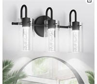 Aipsun Bathroom Light fixtures, Black Vanity