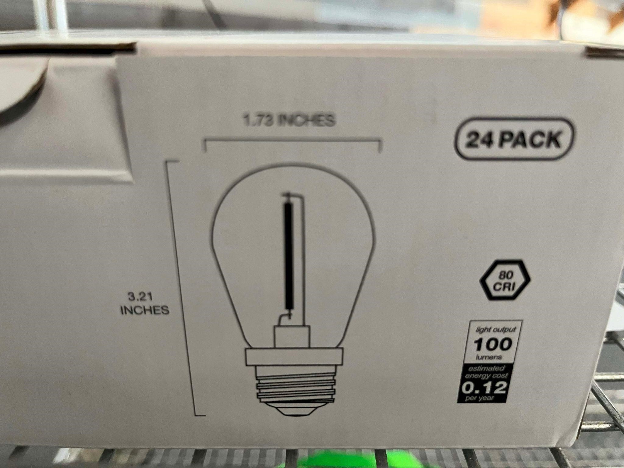 Led Replacement Bulbs 24 pack