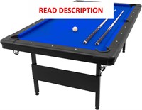 7ft Blue GoSports Billiards Table w/accessories