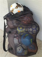 Sports Bag Full of Size 4 Soccer Balls
