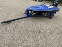 10' Sears 2 Seater Boat w/ 30hp Evinrude Outboard