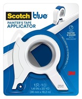 ScotchBlue Painter's Tape Applicator, White, with