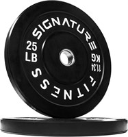 Signature Fitness 2" Olympic Bumper PLATES 2