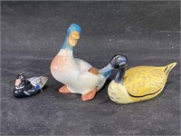 VTG Duck Figurines & Sharpener