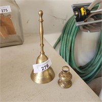 Vintage Brass Bells - Lot of 2