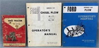 3 Ford Manuals