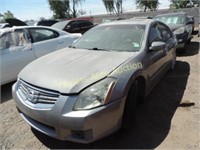 2007 Nissan Maxima 1N4BA41E97C838047 Gray