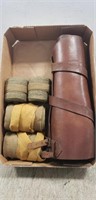 WWI Leg Wraps (Leather & Cloth)