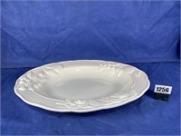 Deep Dish Platter, 20.75"W, Made Italy