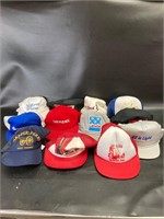 Miscellaneous hats trucker style advertisement