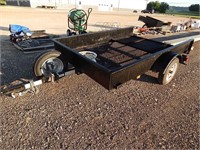 2006 Teske utility trailer with 5'x8' bed and drop