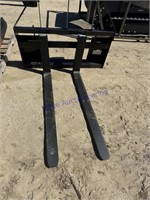 skid steer pallet forks, 48"