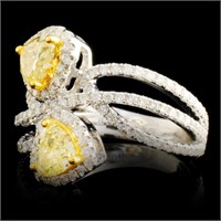 1.96ctw Diamond Ring in 18K Gold