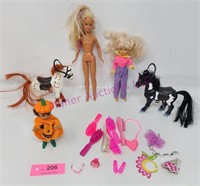 Kid Kore Doll/Horses; Barbie & Accessories