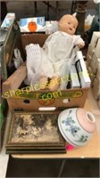 Doll, Tray , miscellaneous