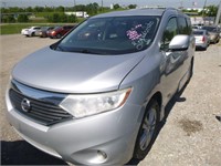 2013 NISSAN QUEST COLD A/C