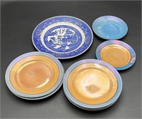 Variety of 8 Decorative Plates/Saucers