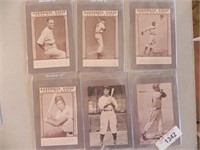 10 Vintage 1973 Baseball Great Hall Fame Cards