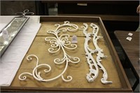 WROUGHT IRON DECORATIVE PCS.