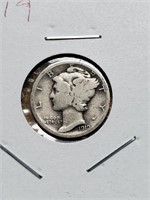 Full Date 1919 Mercury Dime