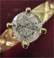 $2200 10K  1.73G Diamond(0.34ct) Ring