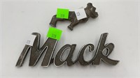 (2) Mack truck emblems